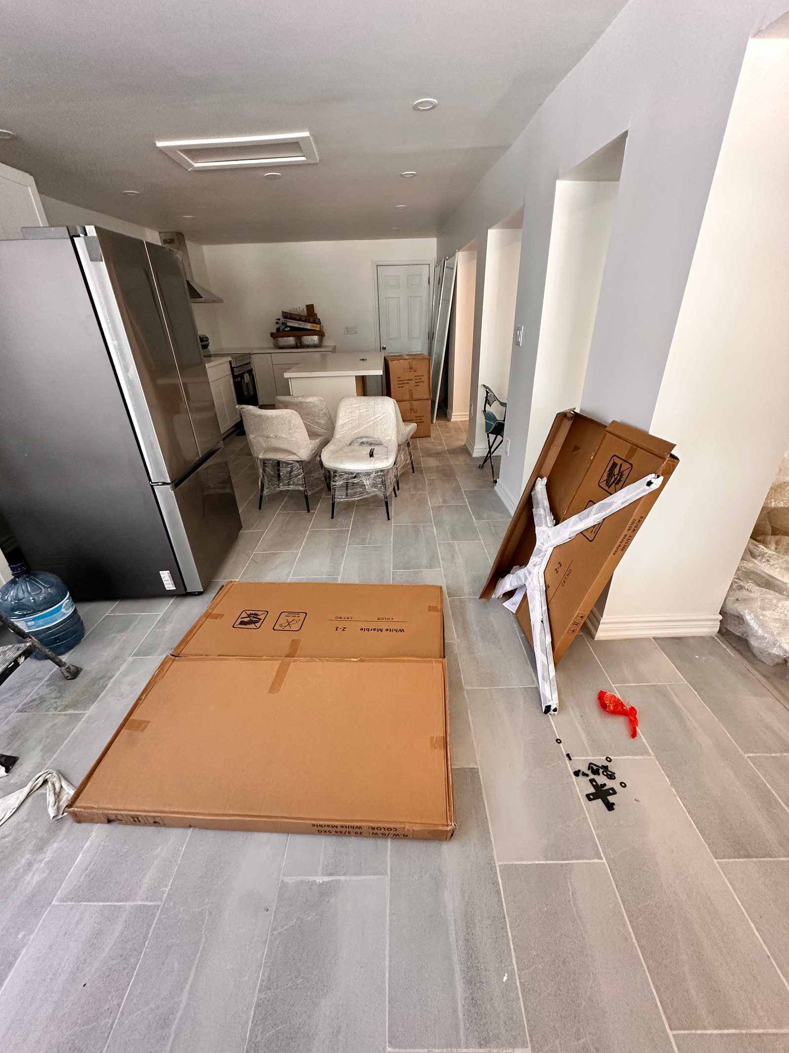 Custom built-in shelving and storage