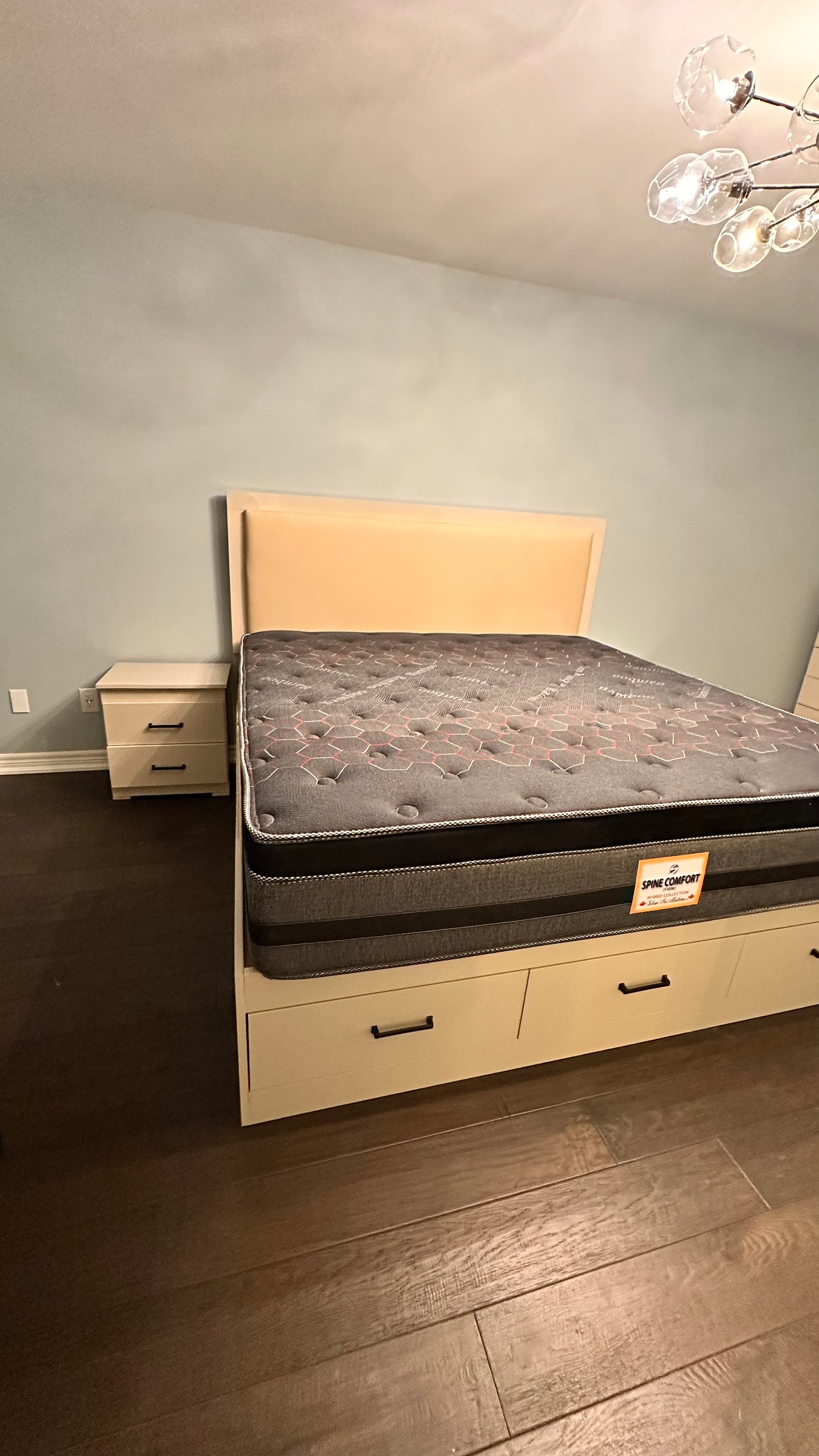 Furniture repair and refinishing close-up