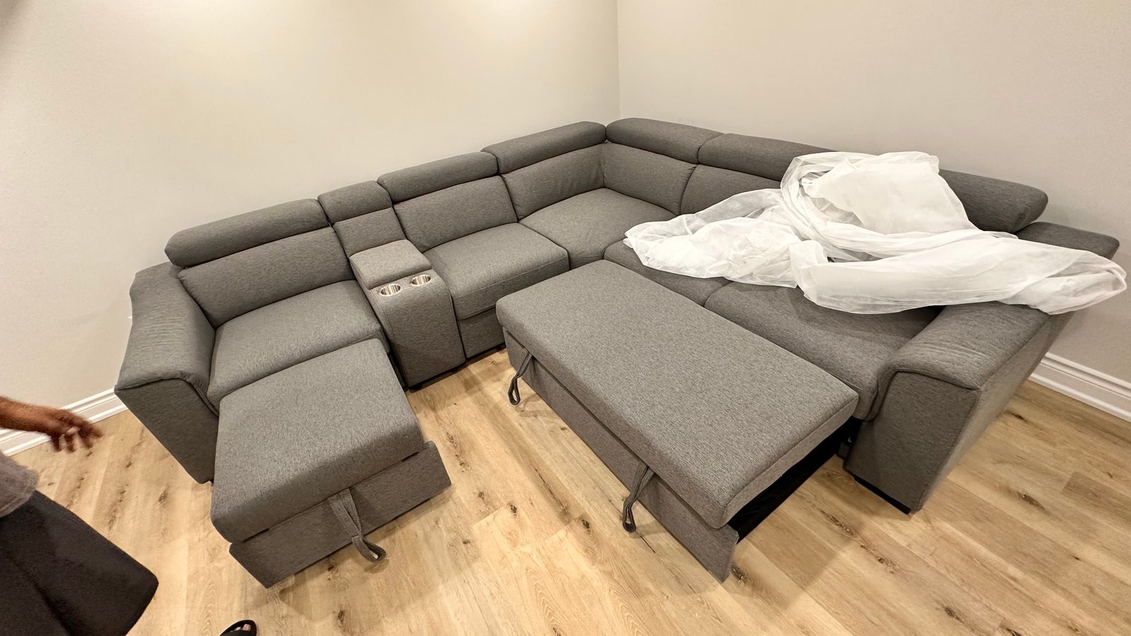 Entryway furniture and panel work